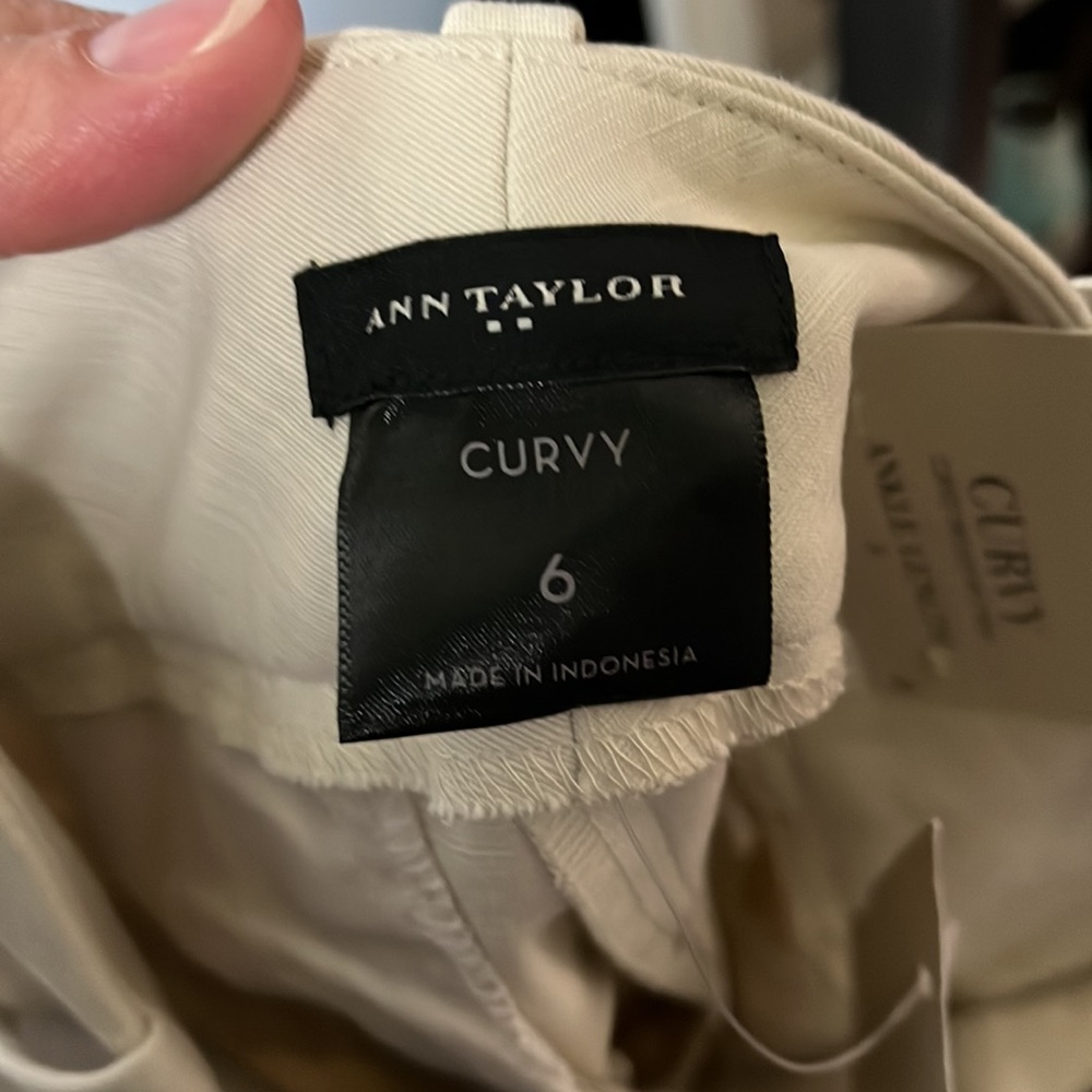 Ann Taylor curvy dress pants like new - Picture 2 of 5